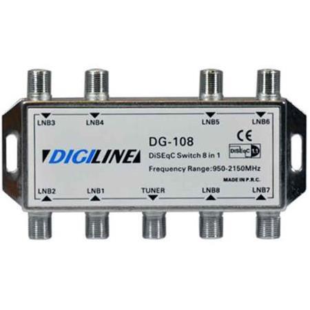 Digiline DG-108 8x1 Diseqc Switch