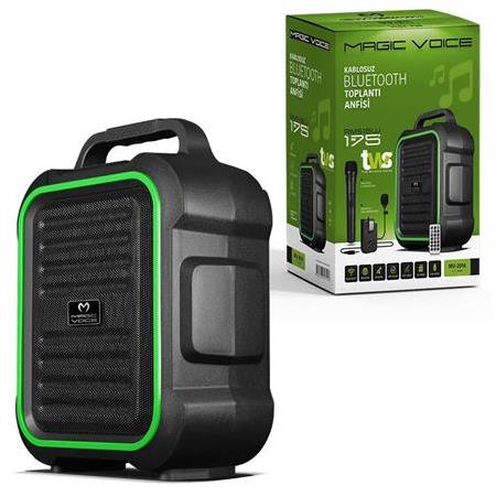 Magicvoice MV-2016 175W USB-SD-BT Siyah Mikrofonlu Aktif Hoparlör