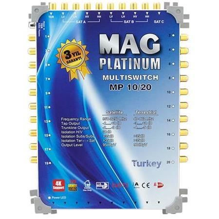 Mag Platinum 10-20 Sonlu Uydu Santrali