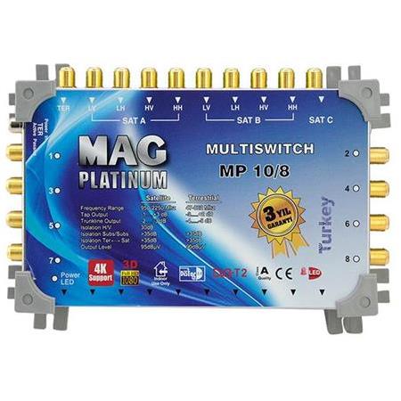 Mag Platinum 10-8 Sonlu Uydu Santrali